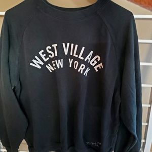 Black West Village sweatshirt